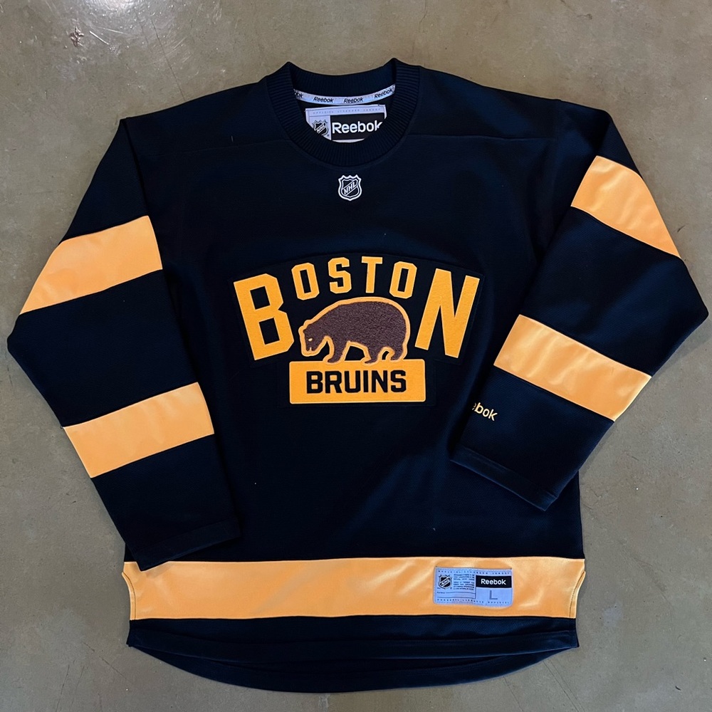 Vintage NHL Reebok Boston Bruins Jersey size Large